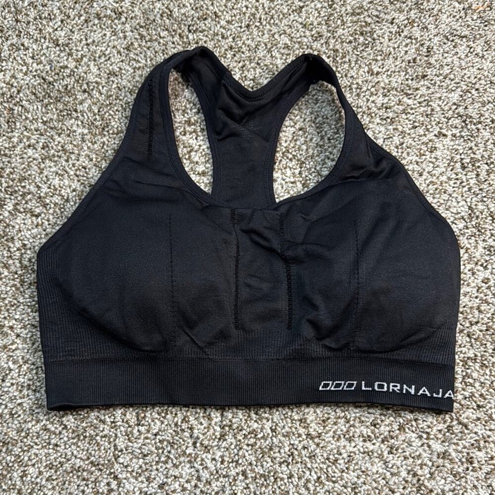 LORNA JANE Women's Comfort Sports Bra Size S In Black